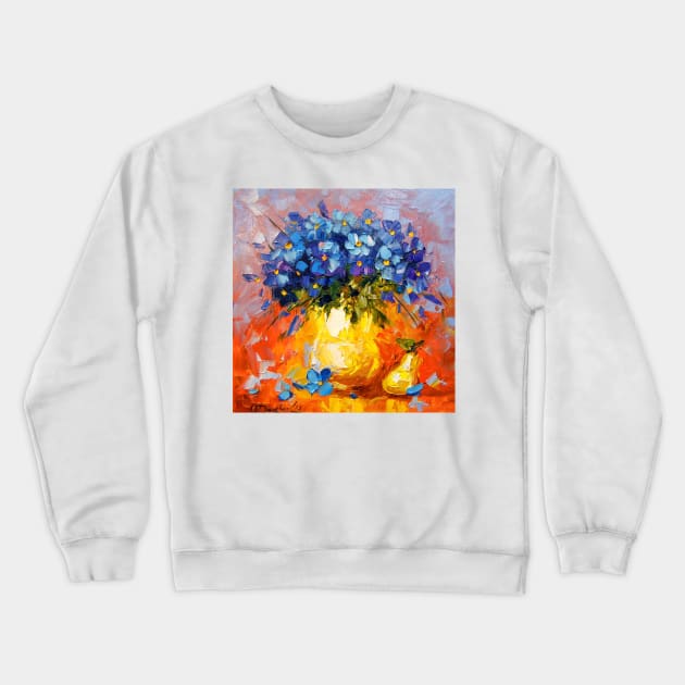 Still life Crewneck Sweatshirt by OLHADARCHUKART